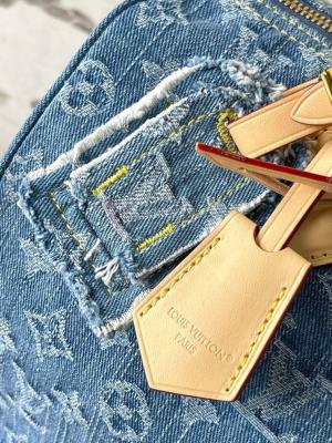 wholesale quality monogram speedy bandouliere denim m14430